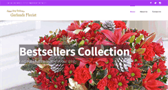 Desktop Screenshot of garlands-florists.co.uk